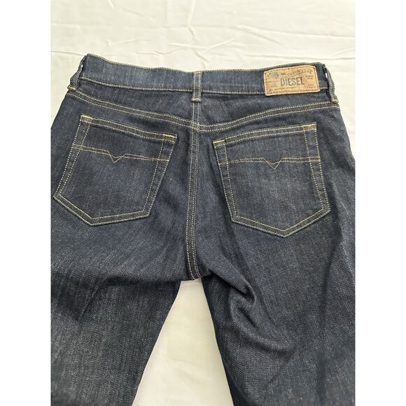 Diesel STRAITZEE Regular Slim Straight Stretch Jeans Dark Wash Women's 26 x 32 - Picture 8 of 11